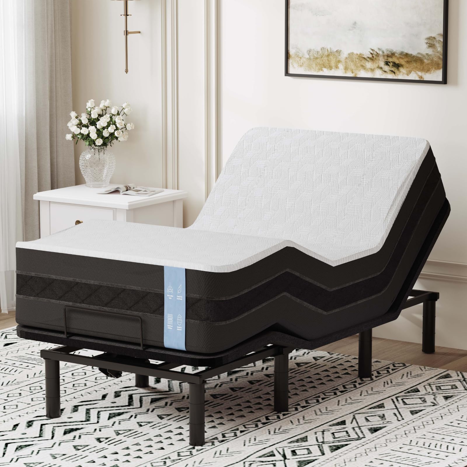 Amazon.com: FLEXISPOT Adjustable Bed Frame Base Twin XL + 12